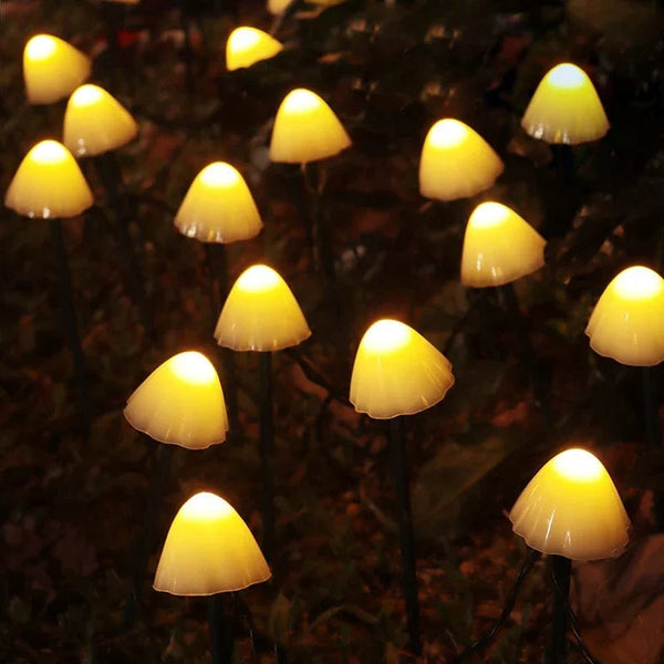 Lampe solaire MushroomLED™ : lampe d'extérieur sans fil IP65 pour illuminer votre jardin et décorer la terrasse | Marco Lucetti