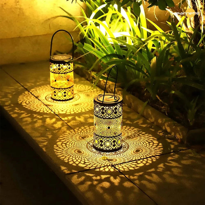 Lampe Solaire Rétro Lanterne Solight - Décoration Lumineuse pour Extérieur | Marco Lucetti