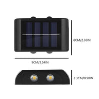 Lampe Solaire - Solaris | Marco Lucetti 4LED solar wall lamp