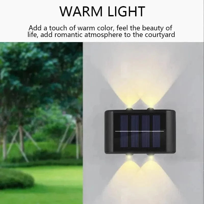 Lampe Solaire - Solaris | Marco Lucetti 4LED solar wall lamp