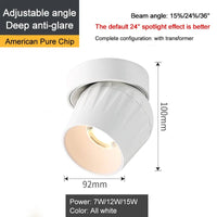 Lampe Spot LED Pliable Dimmable COB 15W - Éclairage Intérieur Design | Marco Lucetti