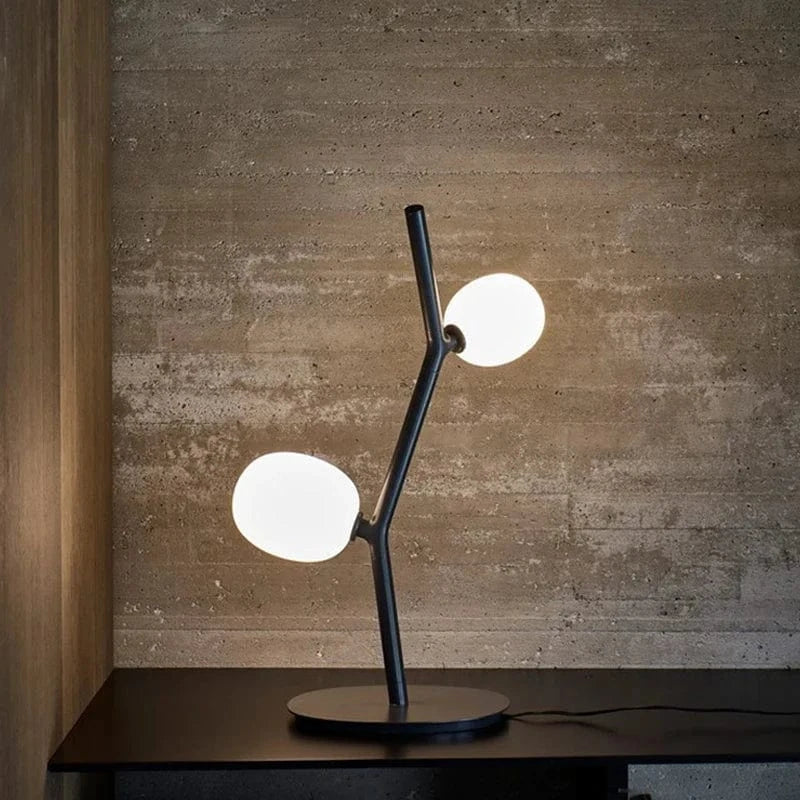 Lampe sur pied de verre de lierre au Design nordique et créatif | Marco Lucetti