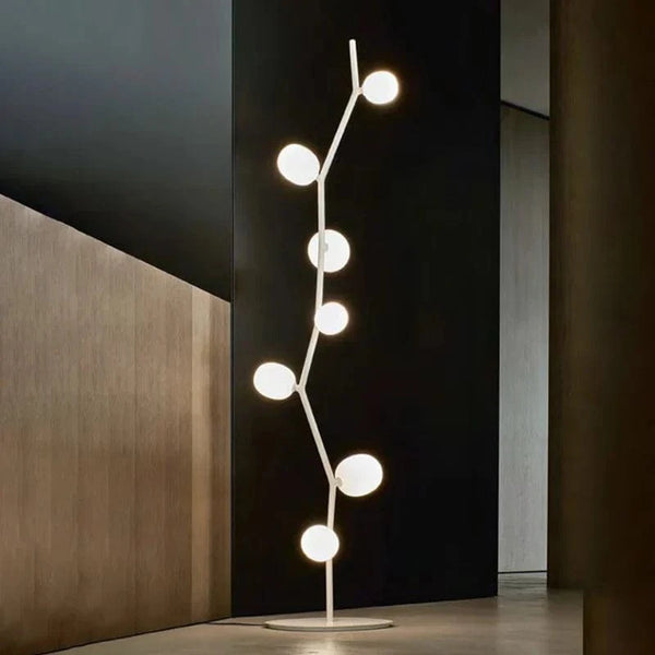 Lampe sur pied de verre de lierre au Design nordique et créatif | Marco Lucetti