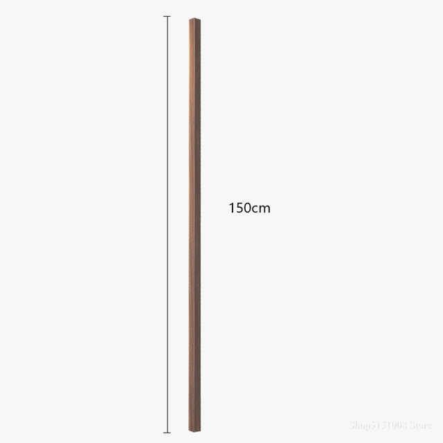 Lampe sur pied en bois massif - Design nordique minimaliste | Marco Lucetti