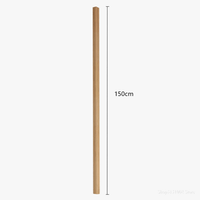 Lampe sur pied en bois massif - Design nordique minimaliste | Marco Lucetti