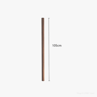 Lampe sur pied en bois massif - Design nordique minimaliste | Marco Lucetti