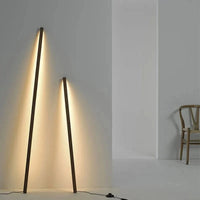 Lampe sur pied en bois massif - Design nordique minimaliste | Marco Lucetti