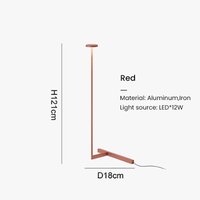 Lampe sur pied LED Design Moderne pour Chambre à Coucher | Marco Lucetti