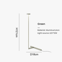 Lampe sur pied LED Design Moderne pour Chambre à Coucher | Marco Lucetti