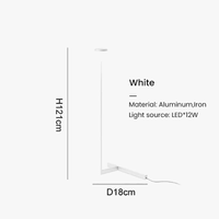 Lampe sur pied LED Design Moderne pour Chambre à Coucher | Marco Lucetti