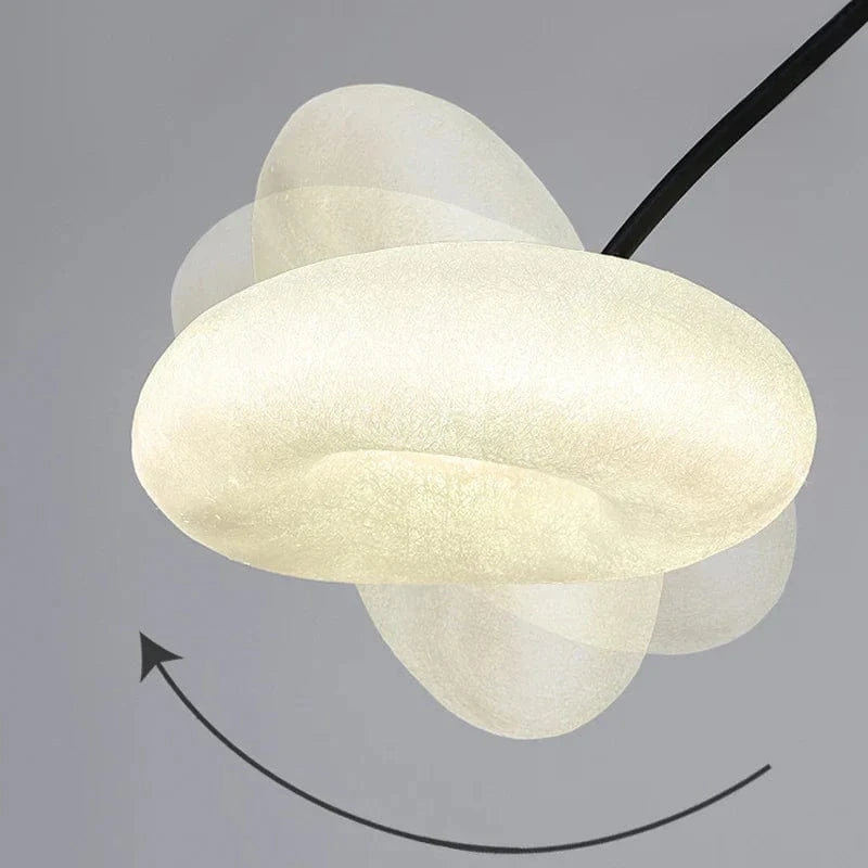 Lampe sur pied nordique modern - design créatif Nuage LED | Marco Lucetti