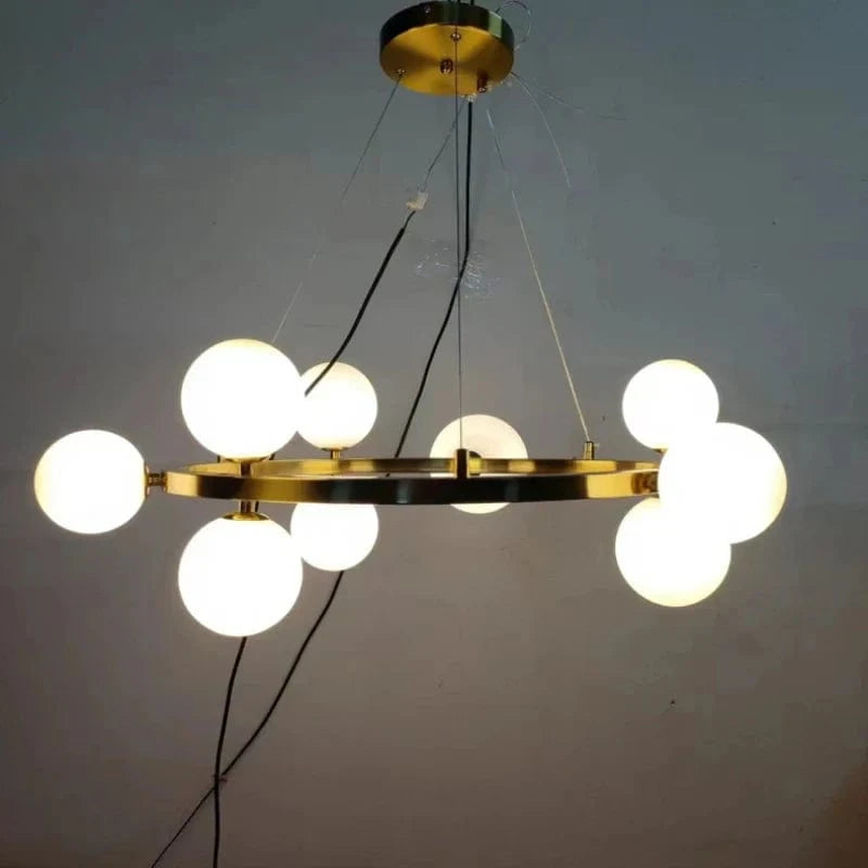 Lampe Suspendue Anellisée avec Fil Ajustable | Marco Lucetti