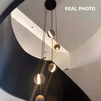 Lampe Suspendue au Design Nordique "Lune et Planète" | Marco Lucetti
