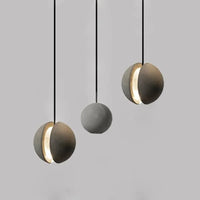 Lampe Suspendue au Design Nordique "Lune et Planète" | Marco Lucetti