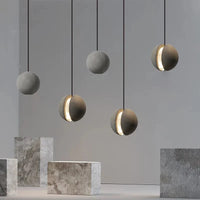 Lampe Suspendue au Design Nordique "Lune et Planète" | Marco Lucetti