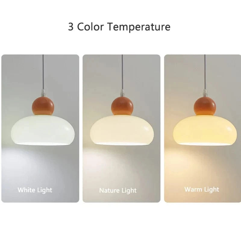 Lampe Suspendue Bauhaus en Verre Art Français LED | Marco Lucetti