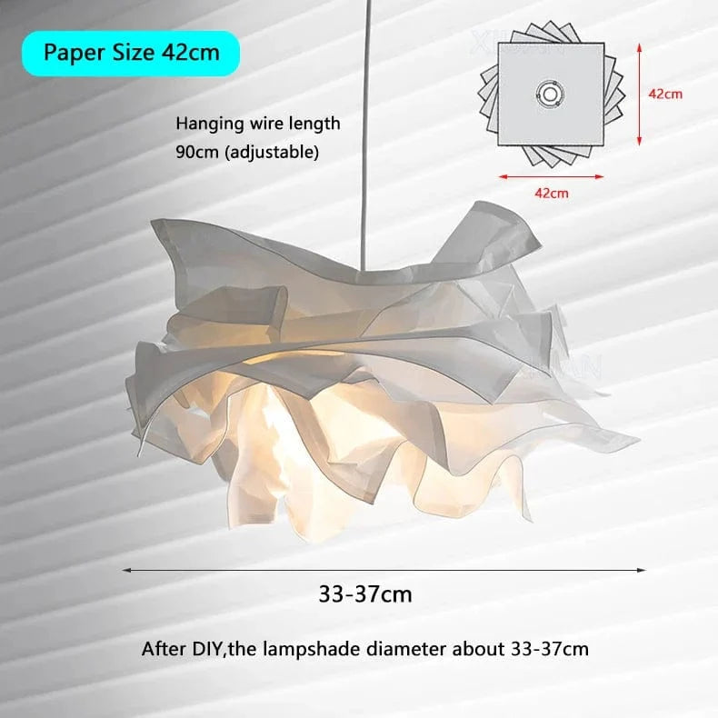 Lampe suspendue blanche pour éclairage plafond en milieu commercial. | Marco Lucetti Format du papier 42 cm / 3 Température de couleur