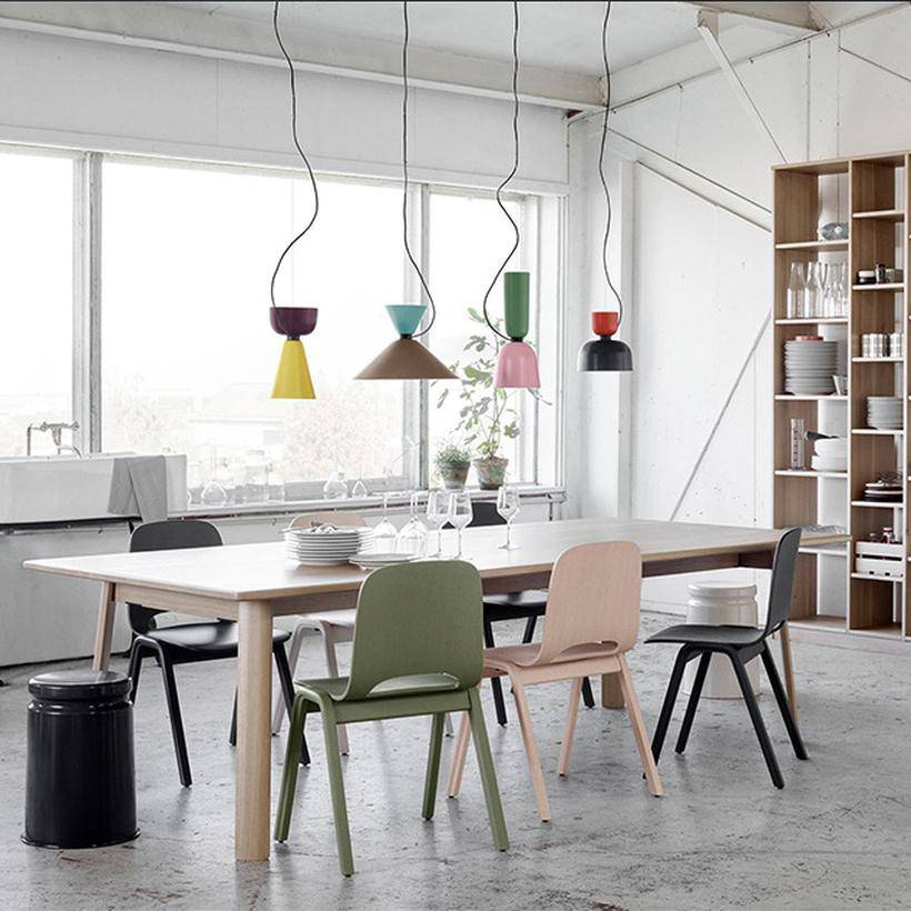 Lampe suspendue colorée Loft Letter | Marco Lucetti