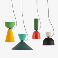 Lampe suspendue colorée Loft Letter | Marco Lucetti
