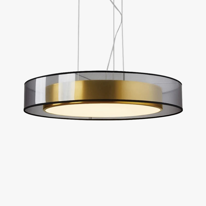 Suspension en cuivre post-moderne - Luminaire haut de gamme pour une atmosphère nordique minimaliste
