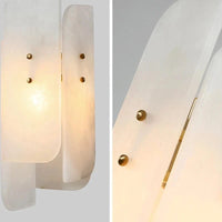 Lampe suspendue en marbre "Marble Glow" avec fil de cuivre réglable | Marco Lucetti