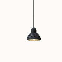 Lampe suspendue en pierre ajustable avec cordon d'ampoule | Marco Lucetti