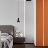 Lampe suspendue en pierre ajustable avec cordon d'ampoule | Marco Lucetti