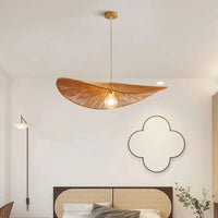 Lampe Suspendue en Rotin Tissé - Style Sud-Est Asiatique Authentic | Marco Lucetti