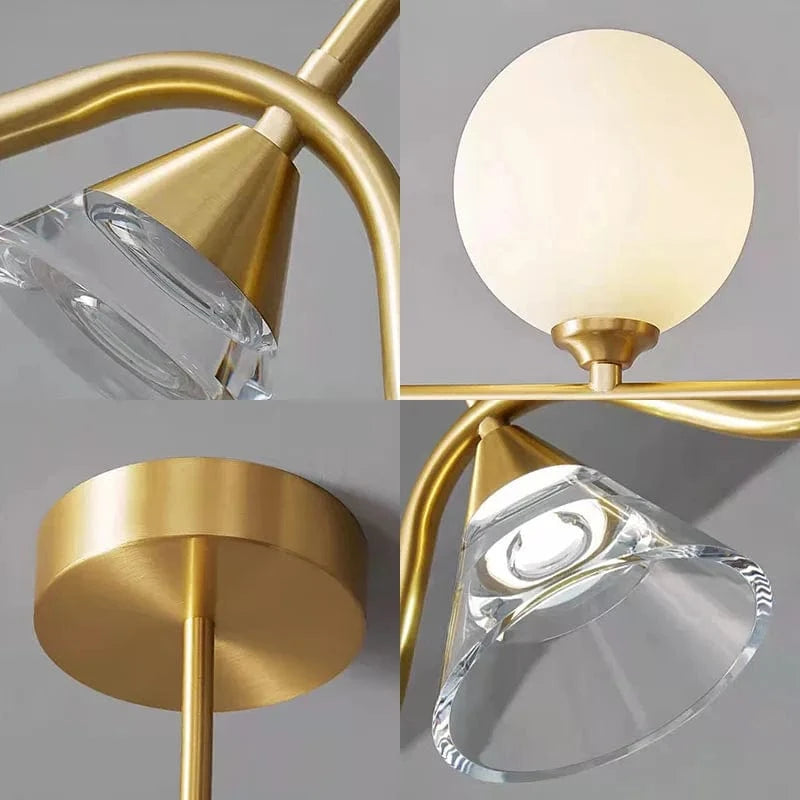 Lampe suspendue en verre moderne pour une décoration intérieure tendance | Marco Lucetti