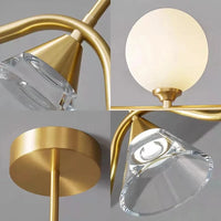 Lampe suspendue en verre moderne pour une décoration intérieure tendance | Marco Lucetti