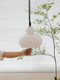 Lampe suspendue en verre style médiéval pour ambiance bistrot | Marco Lucetti