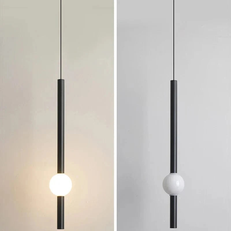 Lampe suspendue LED en aluminium et acrylique - Design Moderne | Marco Lucetti