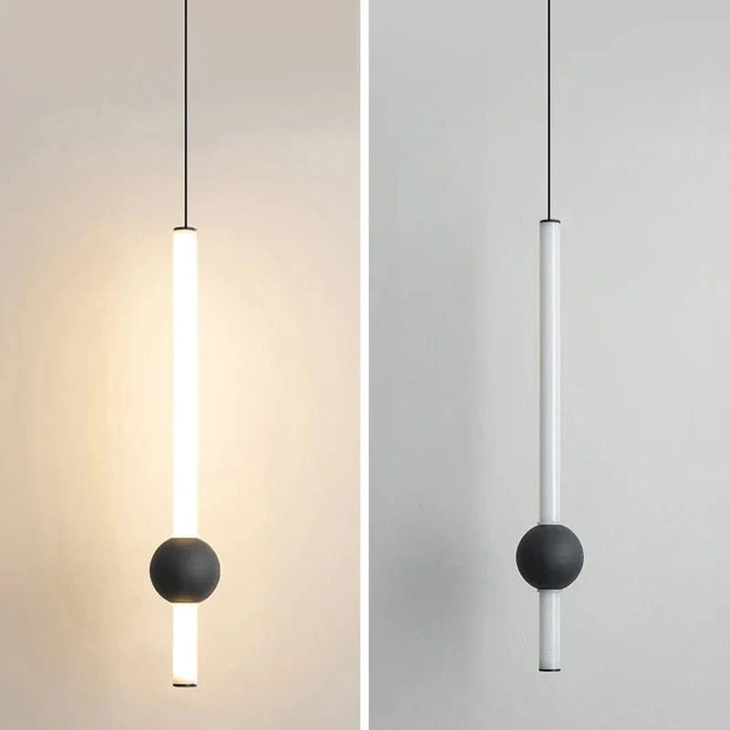Lampe suspendue LED en aluminium et acrylique - Design Moderne | Marco Lucetti