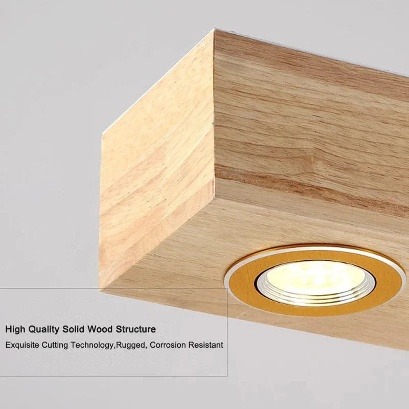 Lampe Suspendue LED en Bois au Design Moderne - Idéale pour Votre Décoration Intérieure | Marco Lucetti