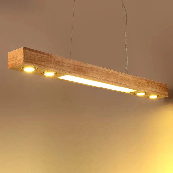 Lampe Suspendue LED en Bois au Design Moderne - Idéale pour Votre Décoration Intérieure | Marco Lucetti