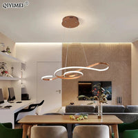 Lampe suspendue LED Moderne avec Télécommande Luminaria Avize - Éclairage Intelligente | Marco Lucetti