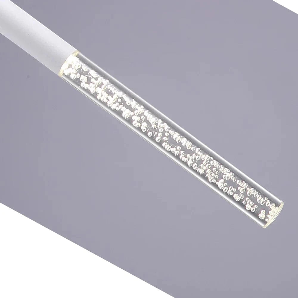 Lampe Suspendue LED Moderne pour Maison et Bar - Cylindre Long en Acrylique | Marco Lucetti A blanc / Dia25H500mm / 6-10W | Blanc froid