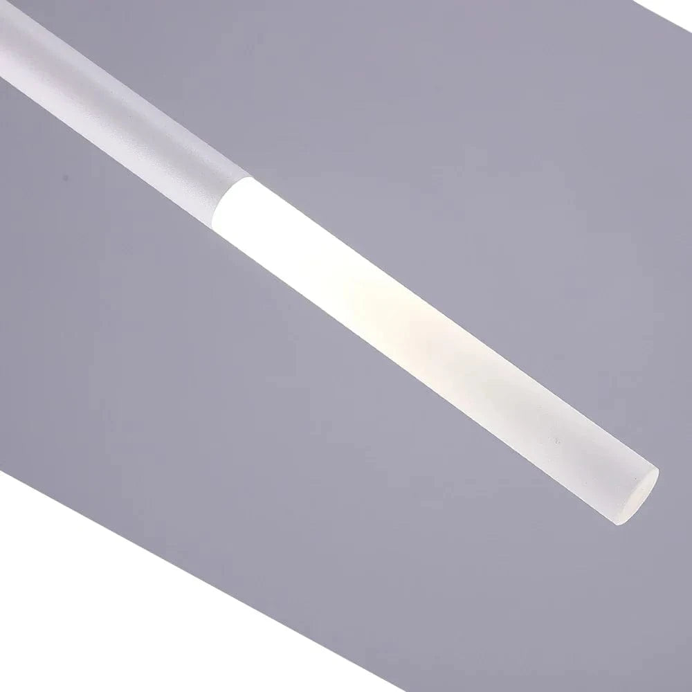 Lampe Suspendue LED Moderne pour Maison et Bar - Cylindre Long en Acrylique | Marco Lucetti B Blanc / Dia25H500mm / 6-10W | Blanc froid