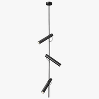 Lampe Suspendue LED Moderne Rotative avec 1/2/3 Têtes pour Intérieur - Luminaé