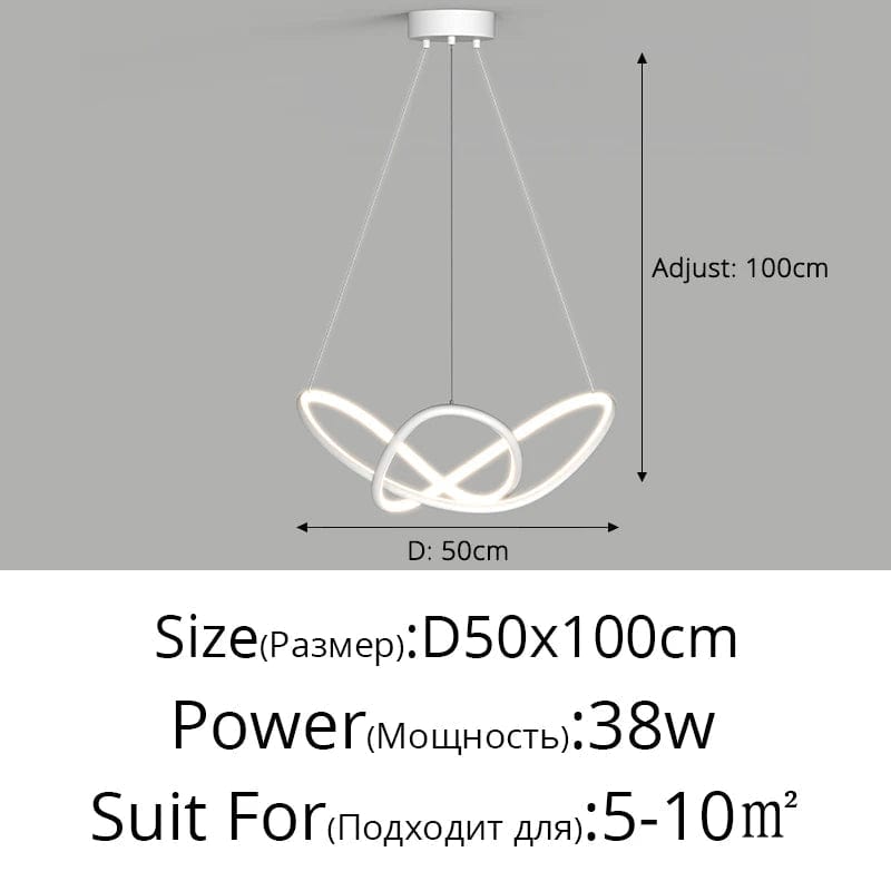 Lampe Suspendue LED QIYIMEI pour Bar et Cuisine - décoration intérieure | Marco Lucetti