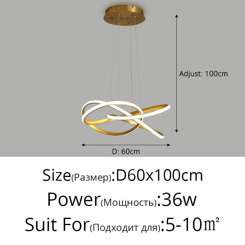 Lampe Suspendue LED QIYIMEI pour Bar et Cuisine - décoration intérieure | Marco Lucetti