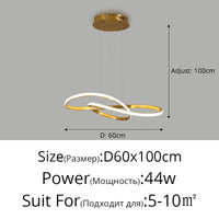 Lampe Suspendue LED QIYIMEI pour Bar et Cuisine - décoration intérieure | Marco Lucetti