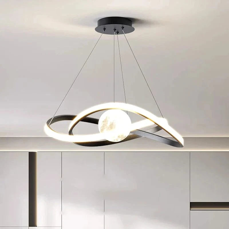 Lampe Suspendue Lune LED Nordique - Éclairage Décoratif Intérieur | Marco Lucetti