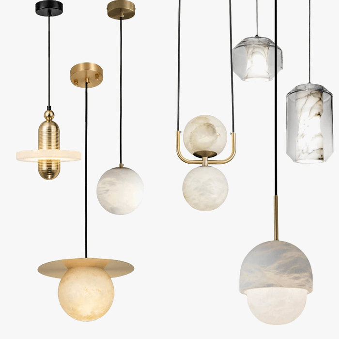 Suspension Design en Marbre Moderne