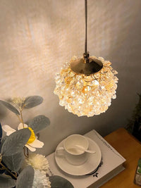 Lampe suspendue moderne en cristal avec cordon réglable  | Marco Lucetti