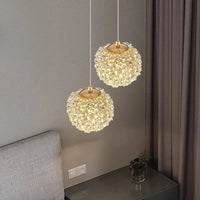 Lampe suspendue moderne en cristal avec cordon réglable  | Marco Lucetti