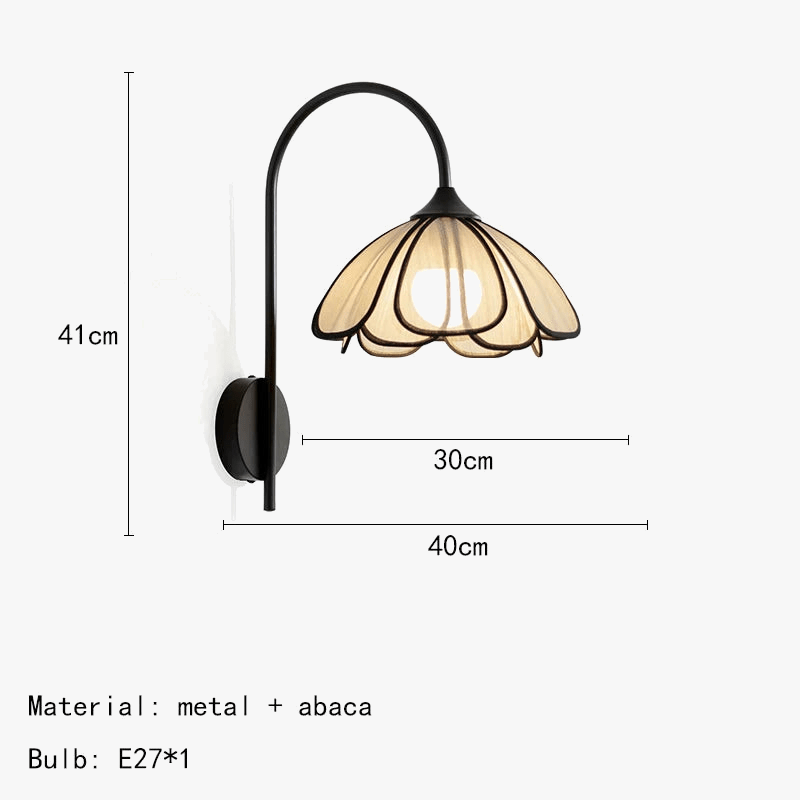 Lampe suspendue moderne en tissu pour une décoration artistique tendance