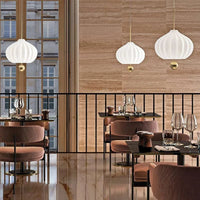 Lampe Suspendue Moderne en Verre avec Fil Réglable en Métal - Collection Élégance | Marco Lucetti