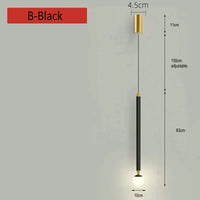 Lampe suspendue nordique chic | Marco Lucetti B Noir / Lumière blanche