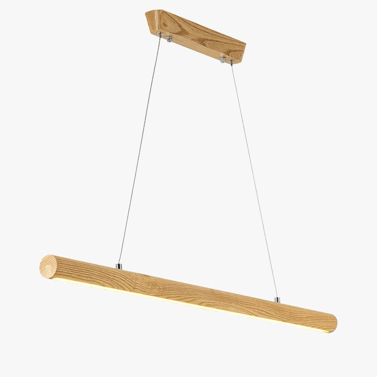 Lampe suspendue nordique en bois massif pour intérieur à LED | Marco Lucetti